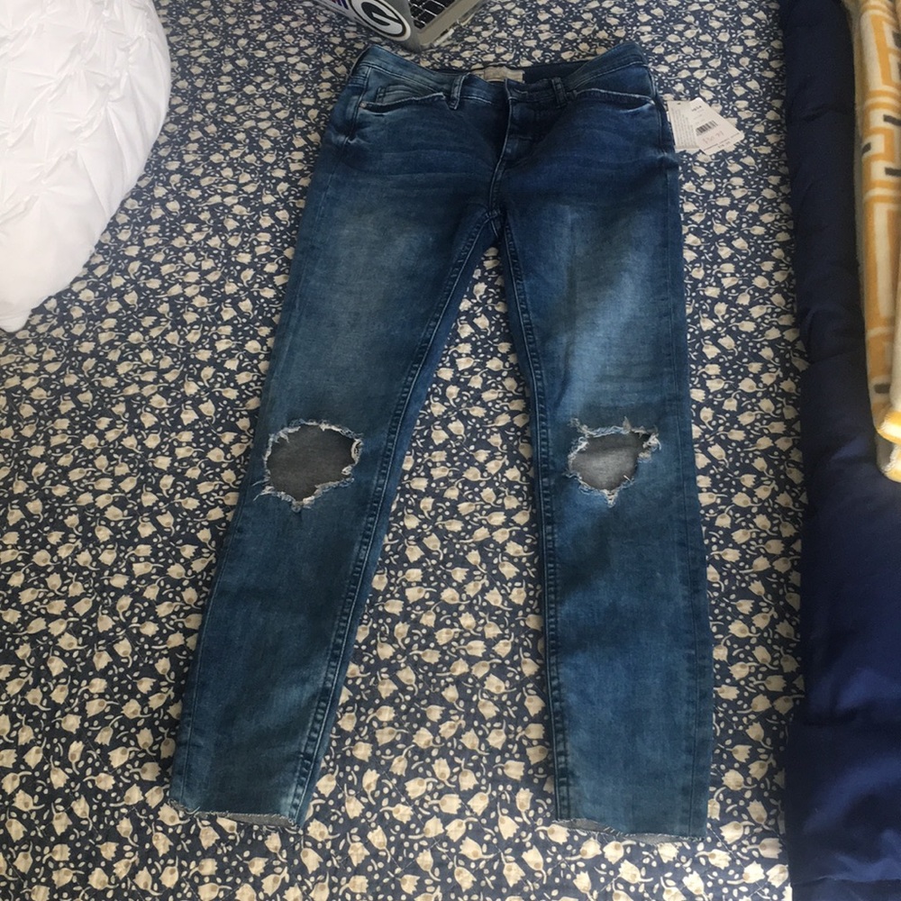 Free people 26r distressed jeans